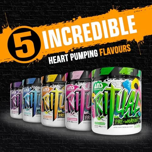ANS Performance Ritual Pre Workout (30 Servings, 12.7 oz) - Complete Preworkout Formula ANS Performance Au supplements