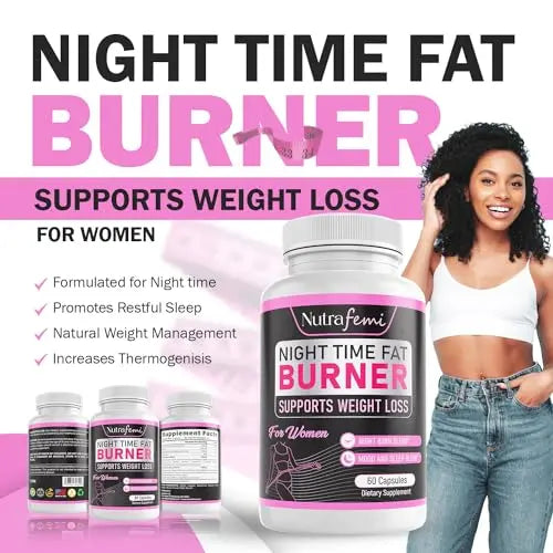 Nutrafemi Night time Fat Burner, Weight Loss Pills for Women – Thermogenic Fat Burner Nutrafemi Au supplements