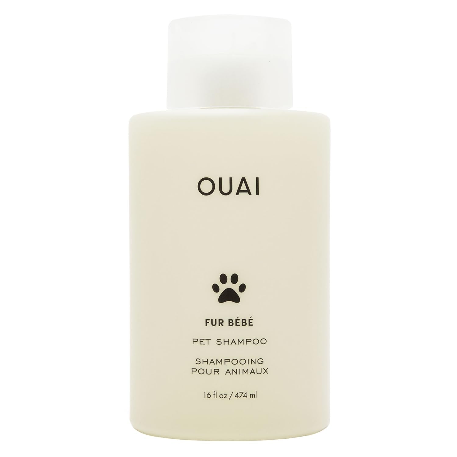 OUAI Fur Bébé Pet Shampoo, Mercer Street Scent - Dog Shampoo and Coat Wash for Hydrating, Cleansing and Adding Shine - Pet Supplies by OUAI (16 Fl Oz) OUAI Au supplements