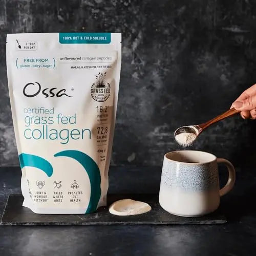 Ossa Certified Grassfed Collagen Peptides Powder-Supplement for Joint, Gut, Hair, Skin & Nails Ossa Au supplements