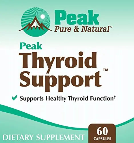 Peak Pure & Natural Thyroid Support Thyroid Supplement and Metabolism Booster to Support Peak Pure & Natural Au supplements