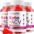 (3 Pack) Total Fit Keto ACV Gummies - Official - Keto TotalFit ACV Advanced Formula Plus Rillvo Au supplements