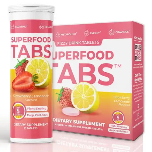 Superfood Tabs Detox Cleanse Drink - Fizzy Nutrition Supplement for Women and Men skinnytabs Au supplements