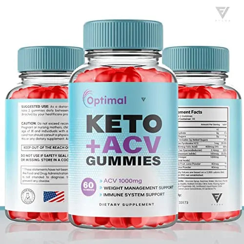 (2 Pack) Optimal Keto ACV Gummies Advanced Weight Loss Plus, Optimal Keto+ACV Gummy Fyvus Au supplements