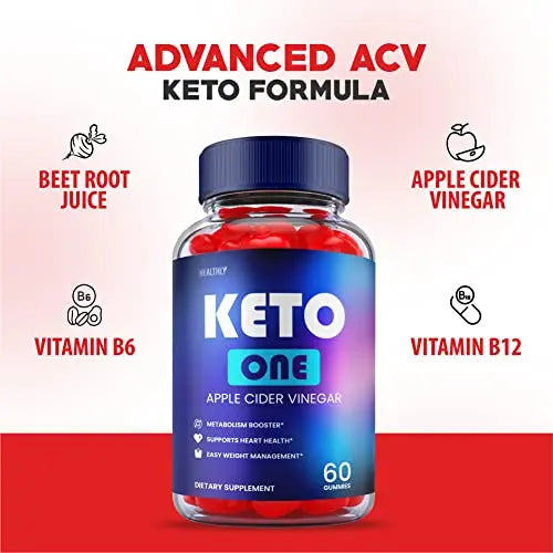 (2 Pack) Keto One Gummies Advanced - Official Formula, Vegan - Keto One Gummies Healthly Au supplements