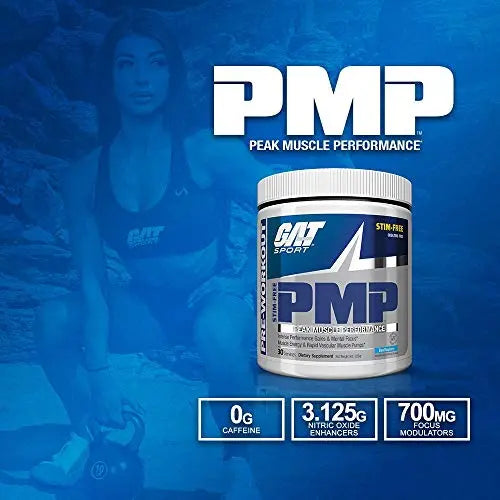 GAT PMP (Peak Muscle Performance), Next Generation Pre Workout Powder for Intense GAT SPORT Au supplements