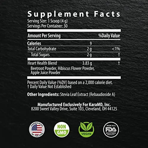 KaraMD UltraBeets - Beetroot Superfood Powder - Heart Health, Circulation & Energy KaraMD Au supplements