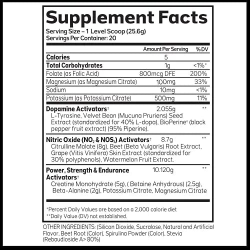 Advanced Molecular Labs - Pre Workout Powder, Increases Drive, Performance Enhancer AML ADVANCED MOLECULAR LABS Au supplements