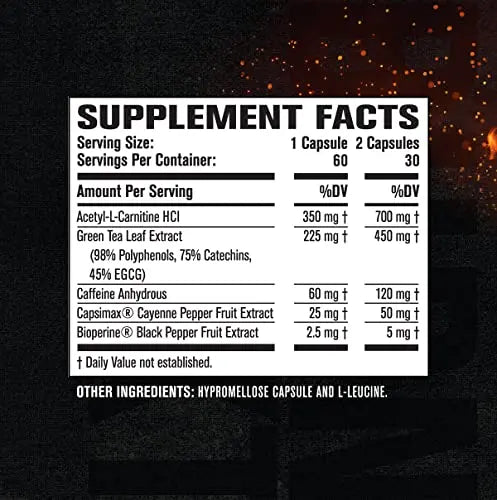 Jacked Factory Burn-XT Low Caffeine, Low Stim Weight Loss Supplement Jacked Factory Au supplements