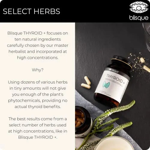 Blisque – Thyroid Support Supplement Complex for Healthy Metabolism and Increased Energy Blisque Au supplements