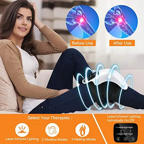 FORTHiQ Cordless Knee Massager, FDA Registered, Infrared Heat and Vibration Knee Pain Relief FORTHiQ Au supplements