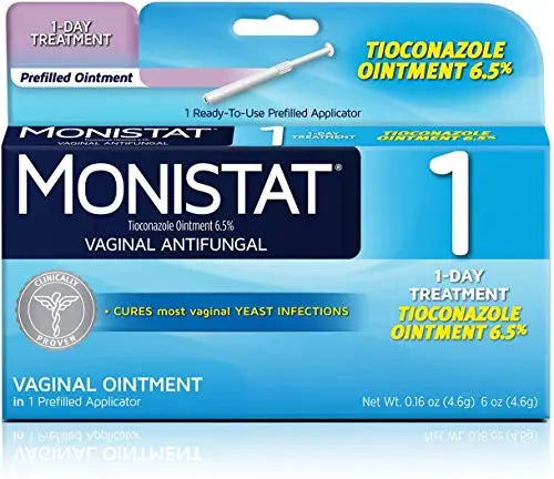 Monistat 1-Day Yeast Infection Treatment, Prefilled Applicator, 1 ea Monistat Au supplements