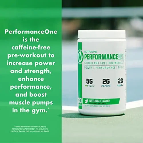 PerformanceOne Best Stimulant-Free Pre Workout Powder by NutraOne for Women and Men NutraOne Nutrition Au supplements