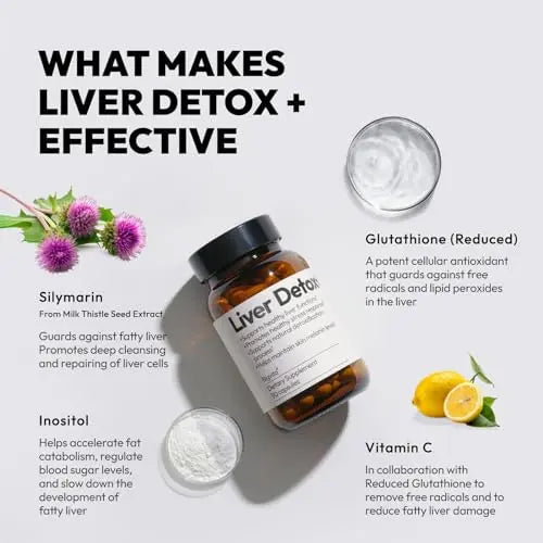 BigVita Liver Detox Vegan Gluten Free Liver Health Supplement Cleanse Detox & Repair BigVita Au supplements