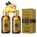 (2pc 60ml) Belly Drainage Ginger Oil, Slimming Tummy Ginger Oil, Ginger Oil Drainage Massage YG LianKai Au supplements