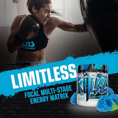 ANS Performance Ritual Pre Workout (30 Servings, 12.7 oz) - Complete Preworkout Formula ANS Performance Au supplements
