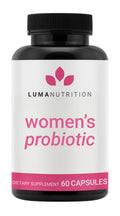 Luma Nutrition Probiotics for Women with Prebiotics - 50 Billion CFU Per Serving - Formulated for Digestive, Immune & Feminine Support