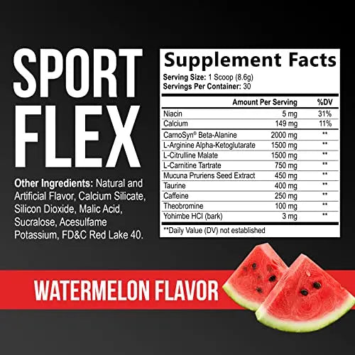 Pre Workout Powder with Beta Alanine, L-Citrulline & L-Arginine | PreWorkout Energy Powder Nature's Nutrition Au supplements