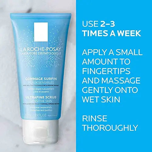 La Roche-Posay Ultra-Fine Scrub for Sensitive Skin, Gentle Exfoliating Face La Roche-Posay Au supplements