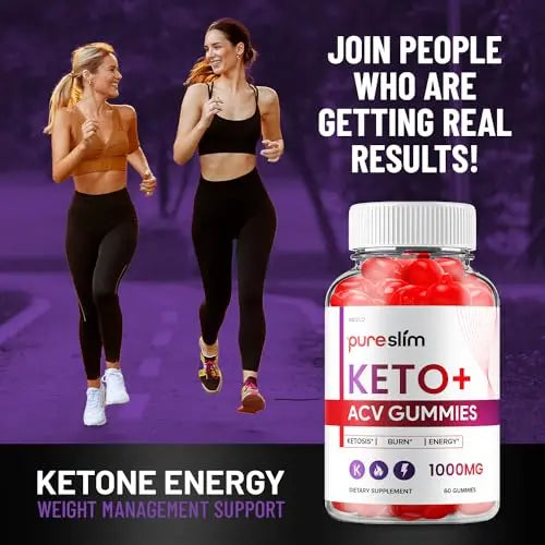 (2 Pack) Pure Slim Keto ACV Gummies - Advanced Formula PureSlim Keto Plus ACV Gummies Indelo Au supplements