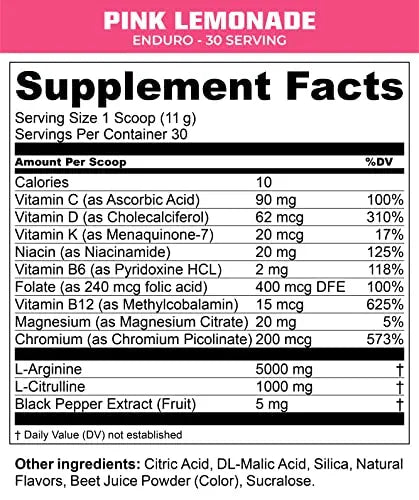 MTN OPS Enduro Nitric Oxide Supplement & Stim-Free Pre Workout - 30 Servings MTN OPS Au supplements
