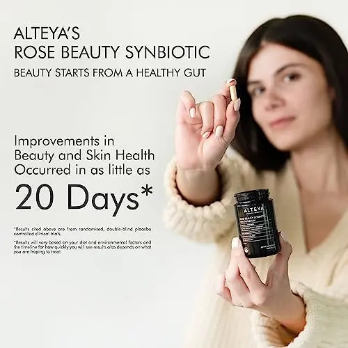 Alteya Organics Beauty Prebiotics + Probiotics and Rose Extracts, Skin Beauty from Within Supplement Alteya Organics Au supplements