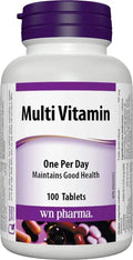 Multi-Vitamin with Vitamin E (dl-Alpha Tocopheryl Acetate) - 100 ta. Webber Naturals Au supplements