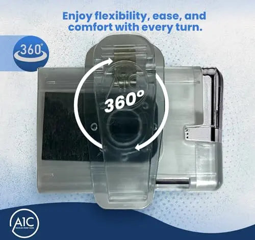 (2023-24 Model) A1C Pump Case, 360 Rotating Case for Tandem Tslim, t:Slim X2, t:Slim G4 PUG PROTECTIVE GEAR Au supplements
