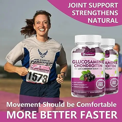 UPNEUTRI Glucosamine Chondroitin Gummies Sugar Free, Extra Strength 1500mg Glucosam UPNEUTRI Au supplements