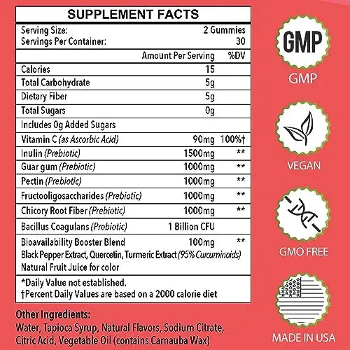 Fiber Gummies for Adults-Probiotic & Prebiotic Fiber Gummies for Men & Women Herodianow Au supplements
