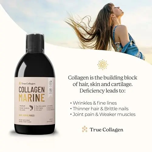 True Collagen - Premium 11000mg Collagen Marine I Pure Hydrolyzed Collagen (Type I & III) True Collagen Au supplements