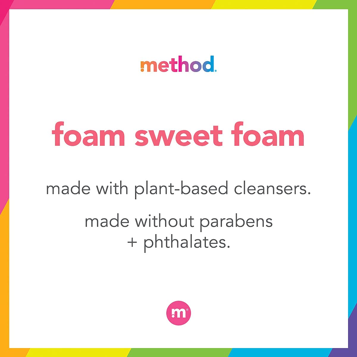 Method Foaming Hand Soap, Waterfall, Paraben and Phthalate Free, 10 Fl Oz (Pack of 1)