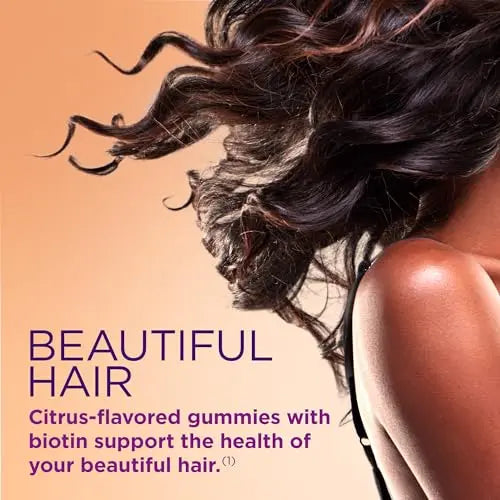 Nature's Bounty Optimal Solutions Hair, Skin & Nails with Biotin and Collagen, Citrus-Flavored Nature's Bounty Au supplements