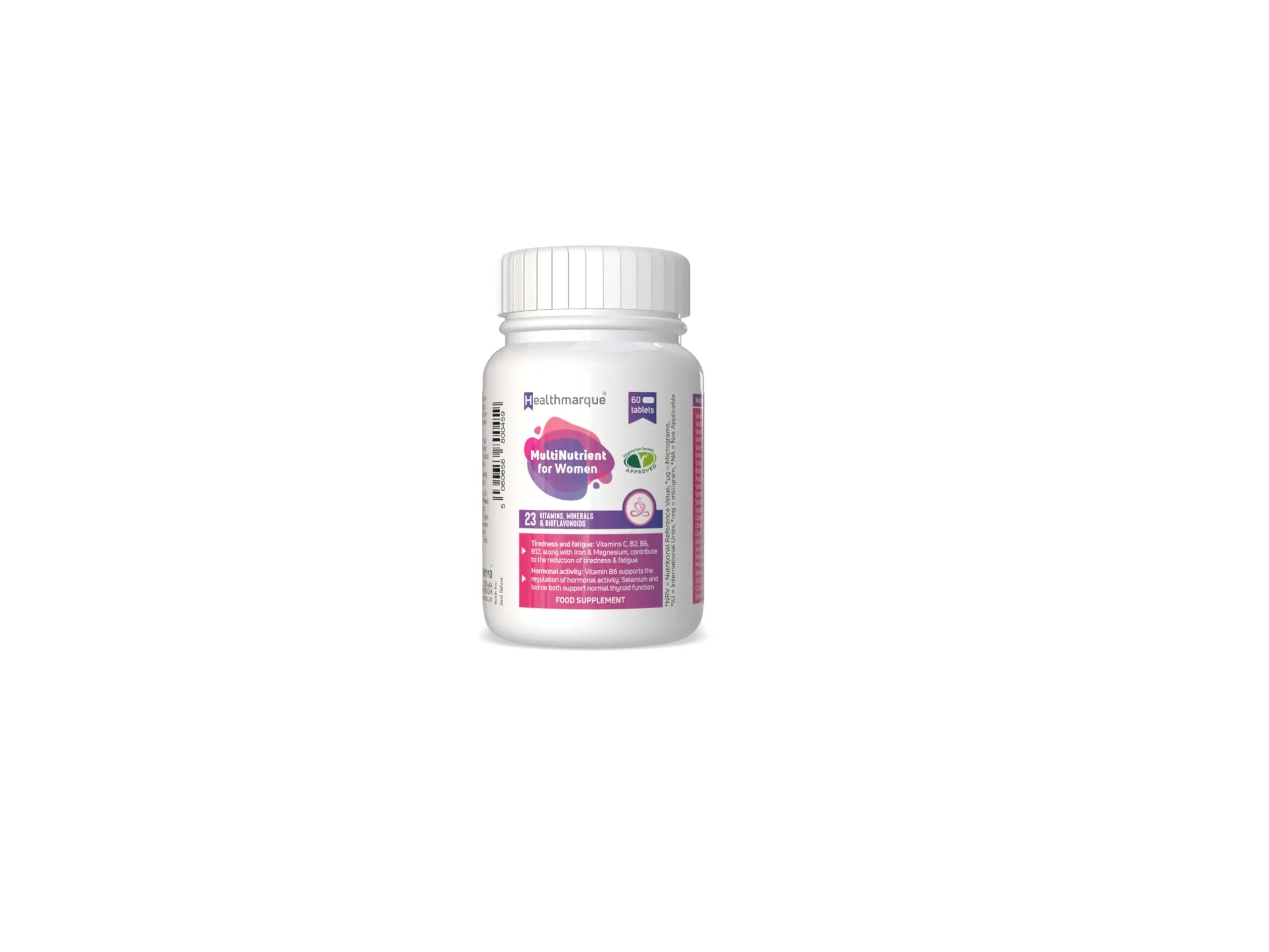Premium Daily Multivitamin Tablets for Women - 23 Essential Vitamins, Minerals & Bioflavonoids Healthmarque Au supplements