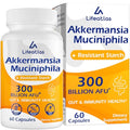 300 Billion AFU Akkermansia Muciniphila - Live Akkermansia Probiotics for Women & Men Lifeatlas Au supplements