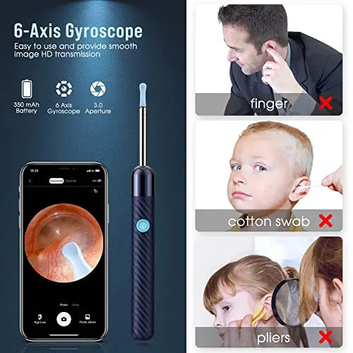 Ear Wax Removal - Earwax Remover Tool with 8 Pcs Ear Set - Ear Cleaner LEIPUT Au supplements