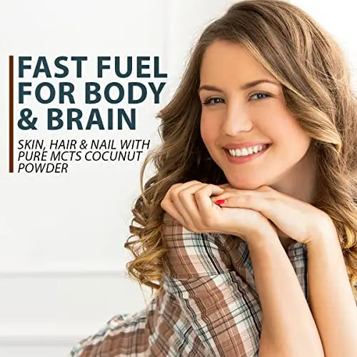 Keto MCT Oil Powder Pure Coconut MCT Keto Coffee Creamer | Premium Quality C8 Easily Absorbed & Digested - Ideal for Paleo & Vegan Diets K GEN ketogenic enhancement Au supplements