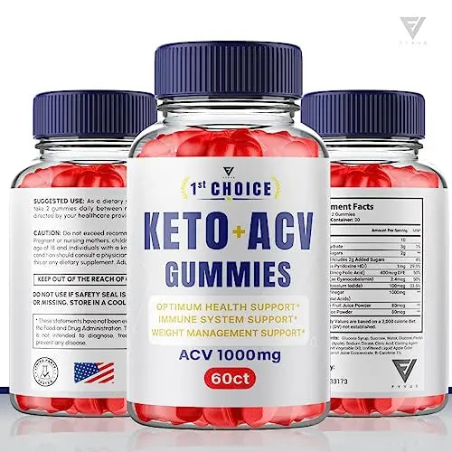 (2 Pack) 1st Choice Keto ACV Gummies, First Choice Gummies Advanced ACV - 1st Choice Fyvus Au supplements