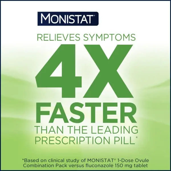 Monistat 3 Vaginal Antifungal Combination Pack - 3 Each, Pack of 2 Monistat Au supplements