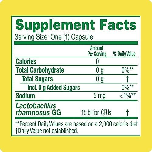 Culturelle Health & Wellness Daily Probiotic Supplement For Men & Women, Helps Support Your Immune System, Occasional Diarrhea, Gas & Bloating, 15 Billion CFUs, Non-GMO, 50 Count Culturelle Au supplements