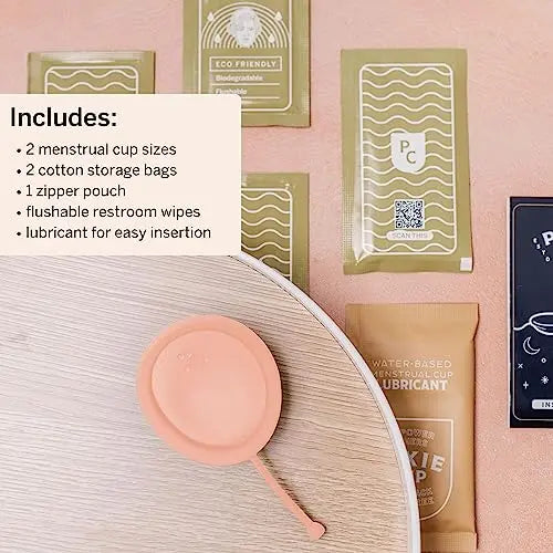 Pixie Cup 2 Menstrual Discs - Most Comfortable Reusable Period Discs - Removable Stem Pixie Cup Au supplements