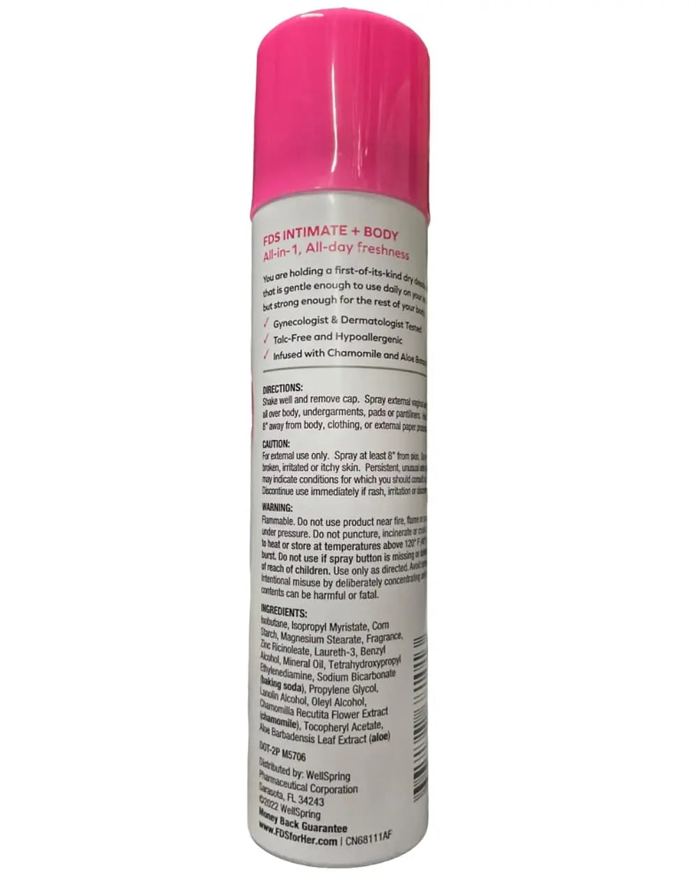 FDS Hypoallergenic Intimate Deodorant Spray, Extra Strength 2 Ounce (2-Pack) FDS Au supplements