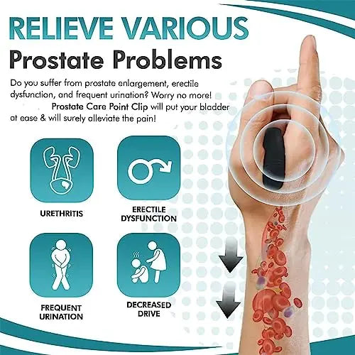 XEYOW Prostate Care Point Clip for Men, Acupressure Hand Pressure Point Clip, Relieve Prostate XEYOW Au supplements