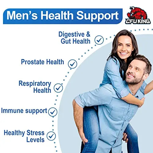 Probiotics for Men, 500 Billion CFU + 12 Strains Men's Probiotic with Turmeric Cranberry CFUKING Au supplements