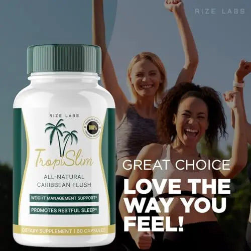 rize labs (5 Pack Tropislim Weight Loss Supplement, Tropislim Capsules for Total Body rize labs Au supplements