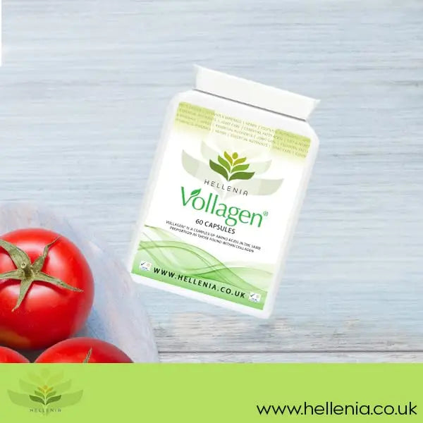 Hellenia Vollagen 500mg - 60 Capsules - Vegan Collagen Hellenia Au supplements