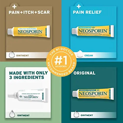 Neosporin Original Antibiotic Ointment, 24-Hour Infection Prevention , 1 oz Neosporin Au supplements