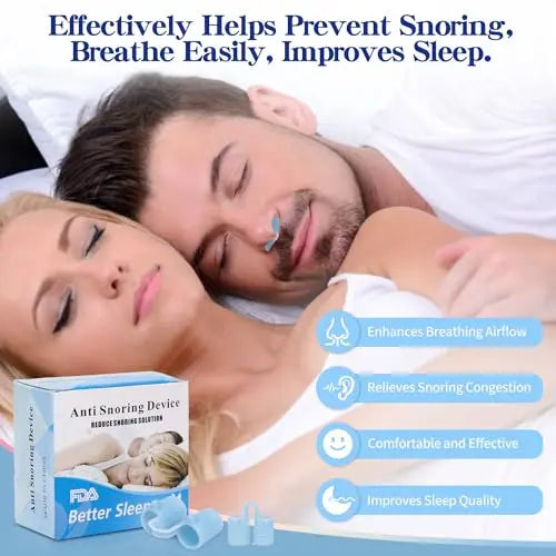 Anti Snoring Devices: Nose Dilator-Expert-Recommended 8-Piece Set Miniguysa Au supplements