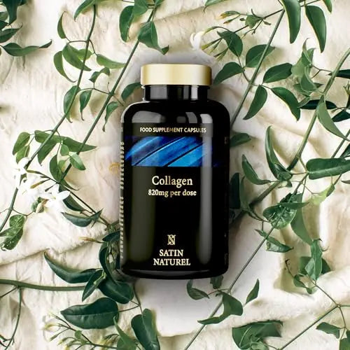 Collagen Capsules 820mg - 180 High Strength Capsules (3 Months Supply) SatinNaturel Au supplements